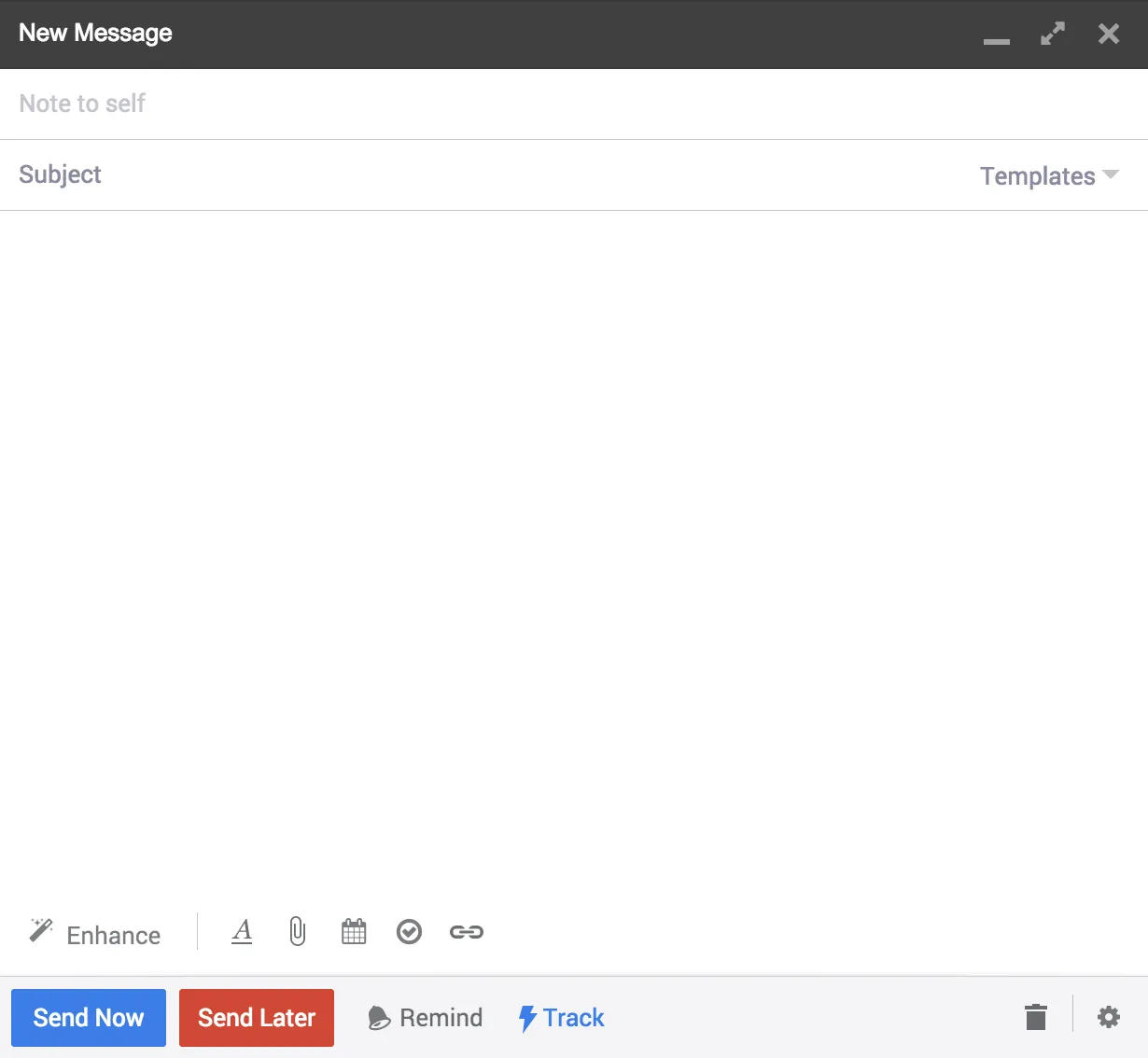 Mixmax compose window Mixmax compose window