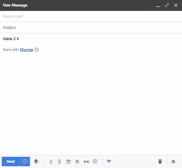 Use a command Use a command