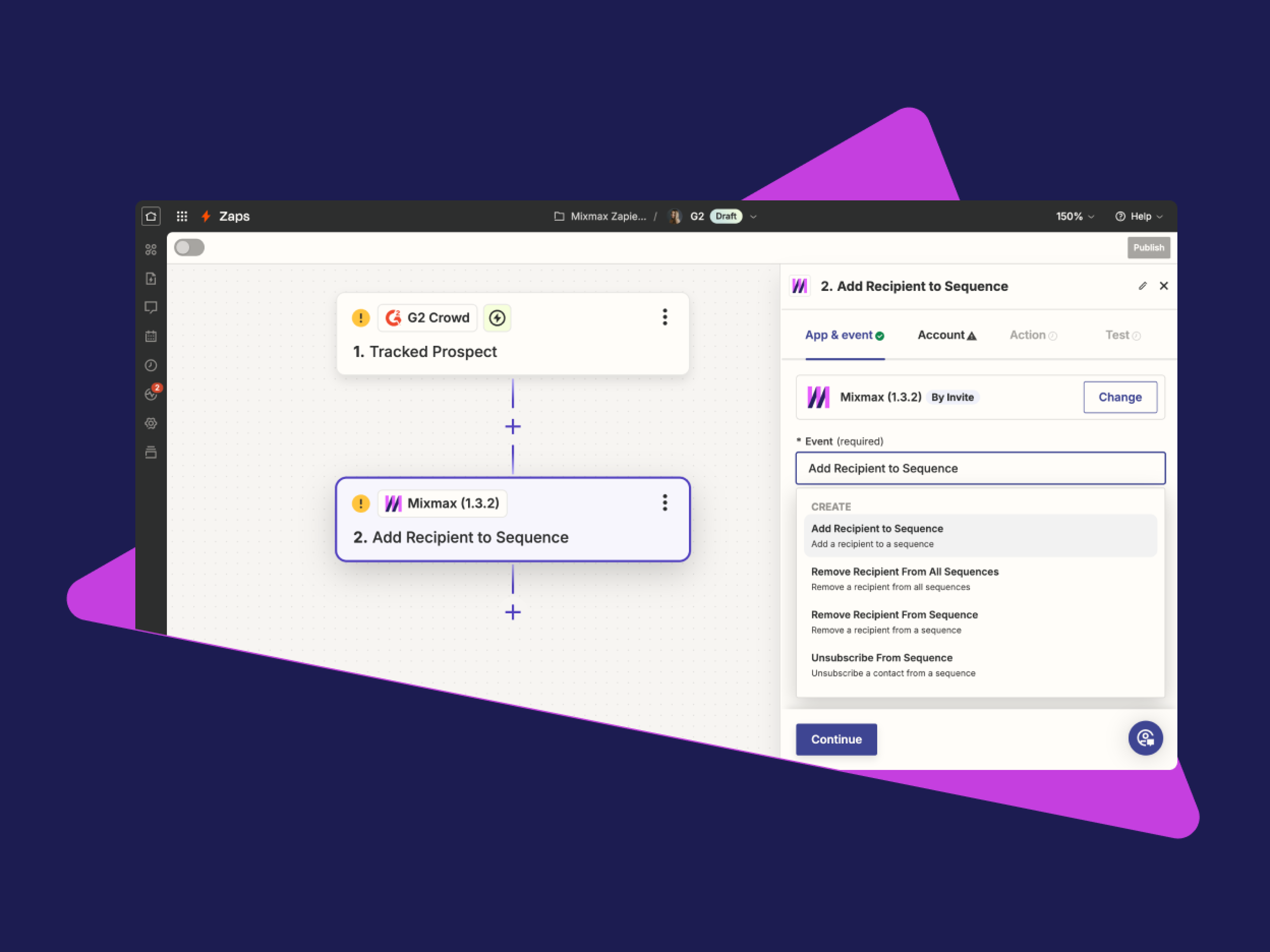 Mixmax Zapier Integration