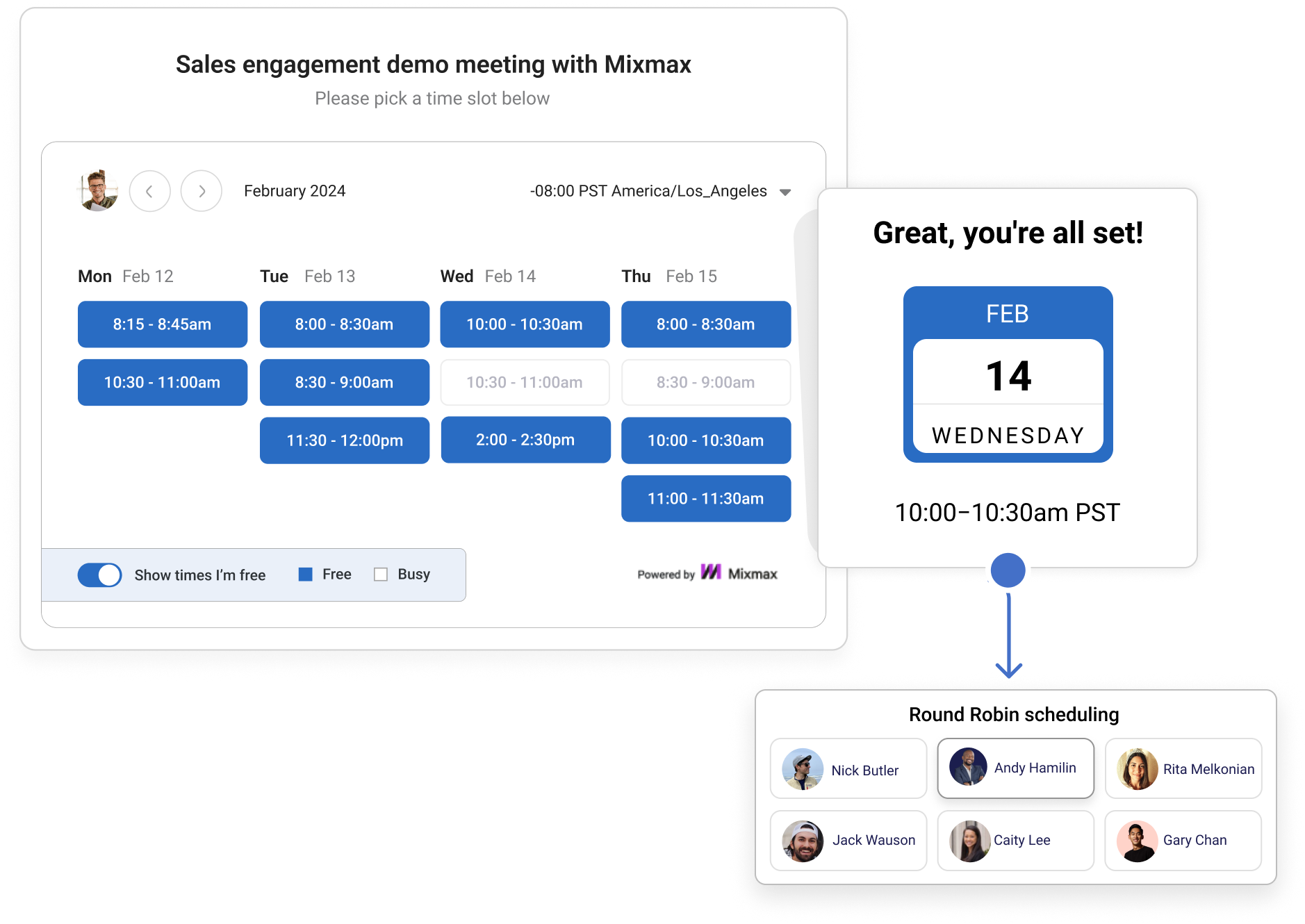 Mixmax inbound lead routing