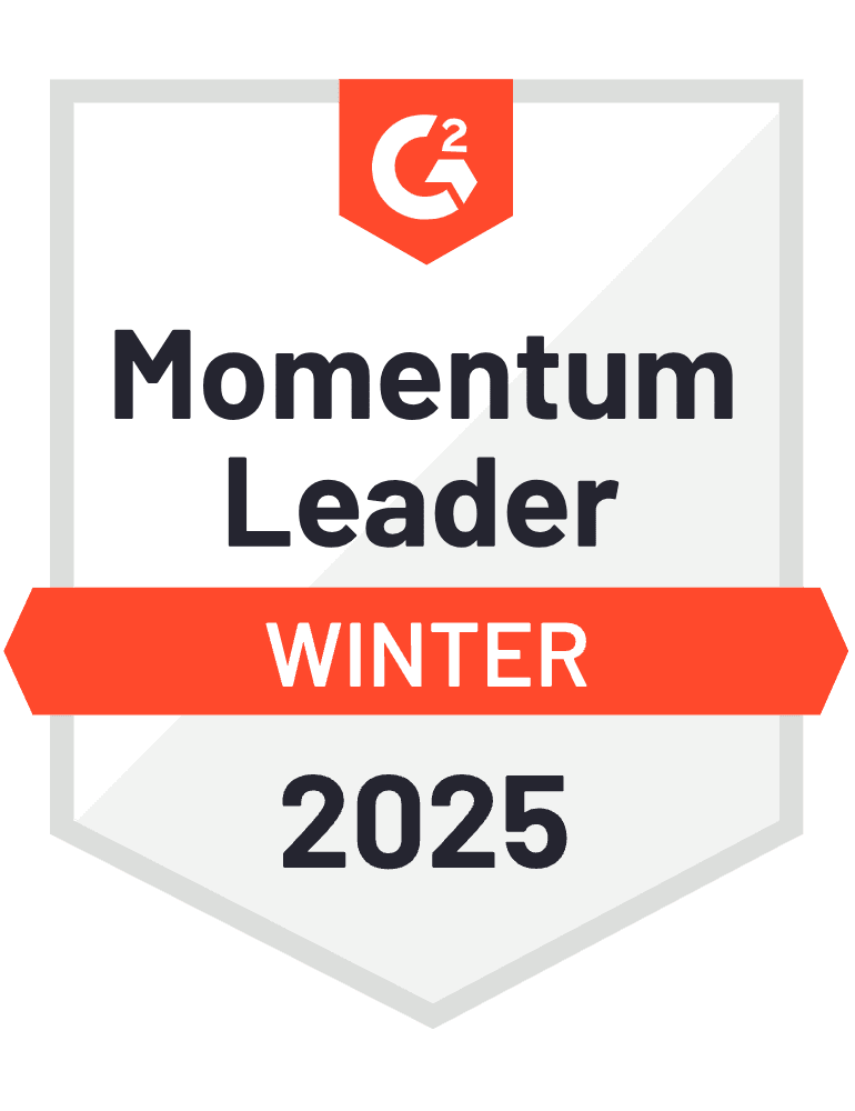 Momentum leader 2025 winter G2 Badge