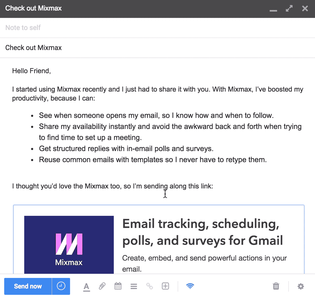 Perfect Timing With Scheduled Emails Mixmax