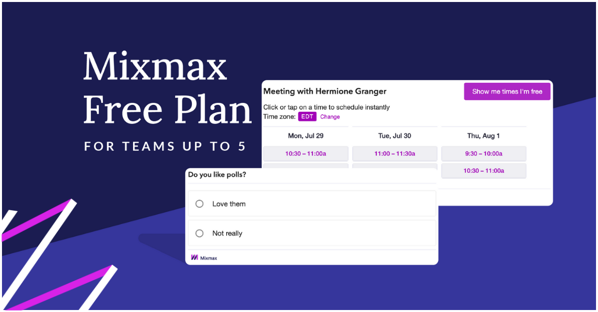 New Mixmax Free Plan: Calendaring & Productivity Tools for Small Teams